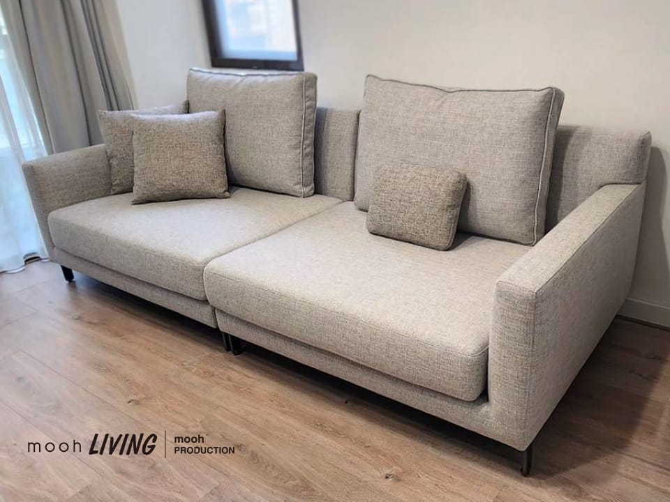 ［mooh select］諾曼 │ 三人沙發 - mooh Living．墨禾製作