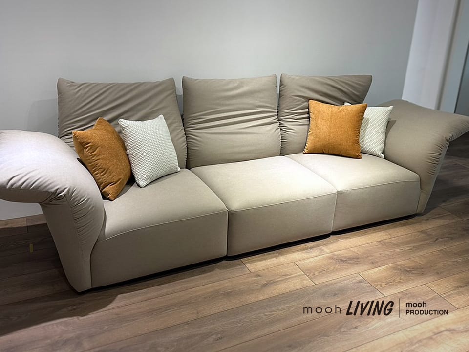 洛林 │ 三人沙發 - mooh Living．墨禾製作