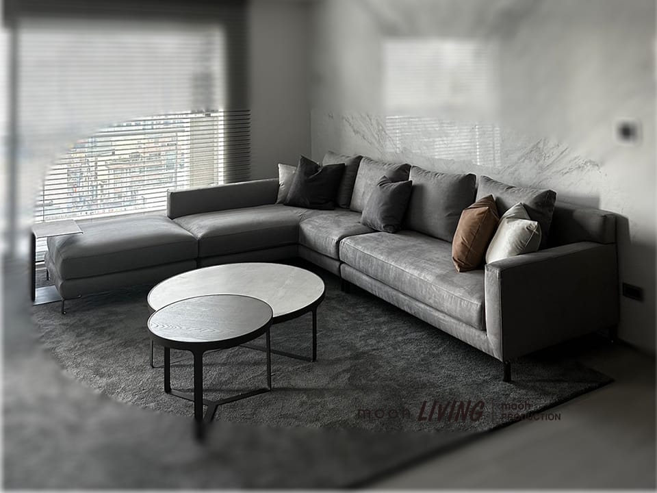 諾曼 │ L型沙發 - mooh Living．墨禾製作