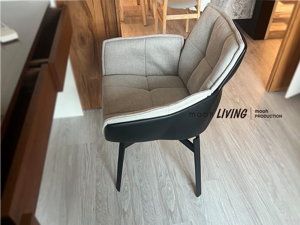 天鵝山｜扶手餐椅｜mooh Living 流行設計家具・墨禾製作