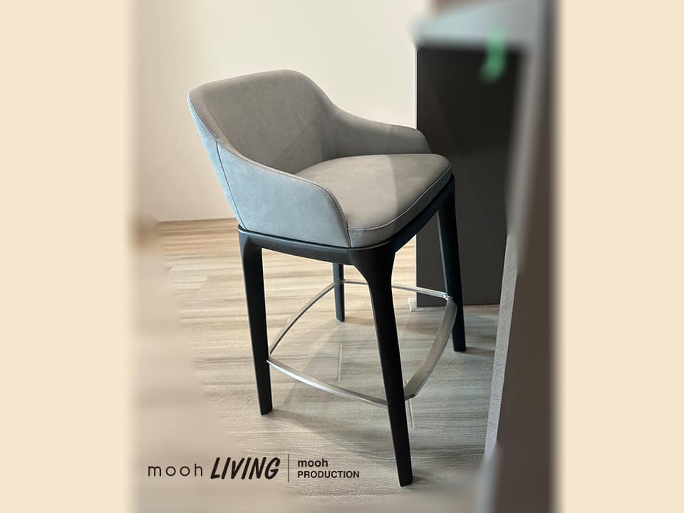貝莎｜吧檯椅｜mooh Living 流行設計家具・墨禾製作