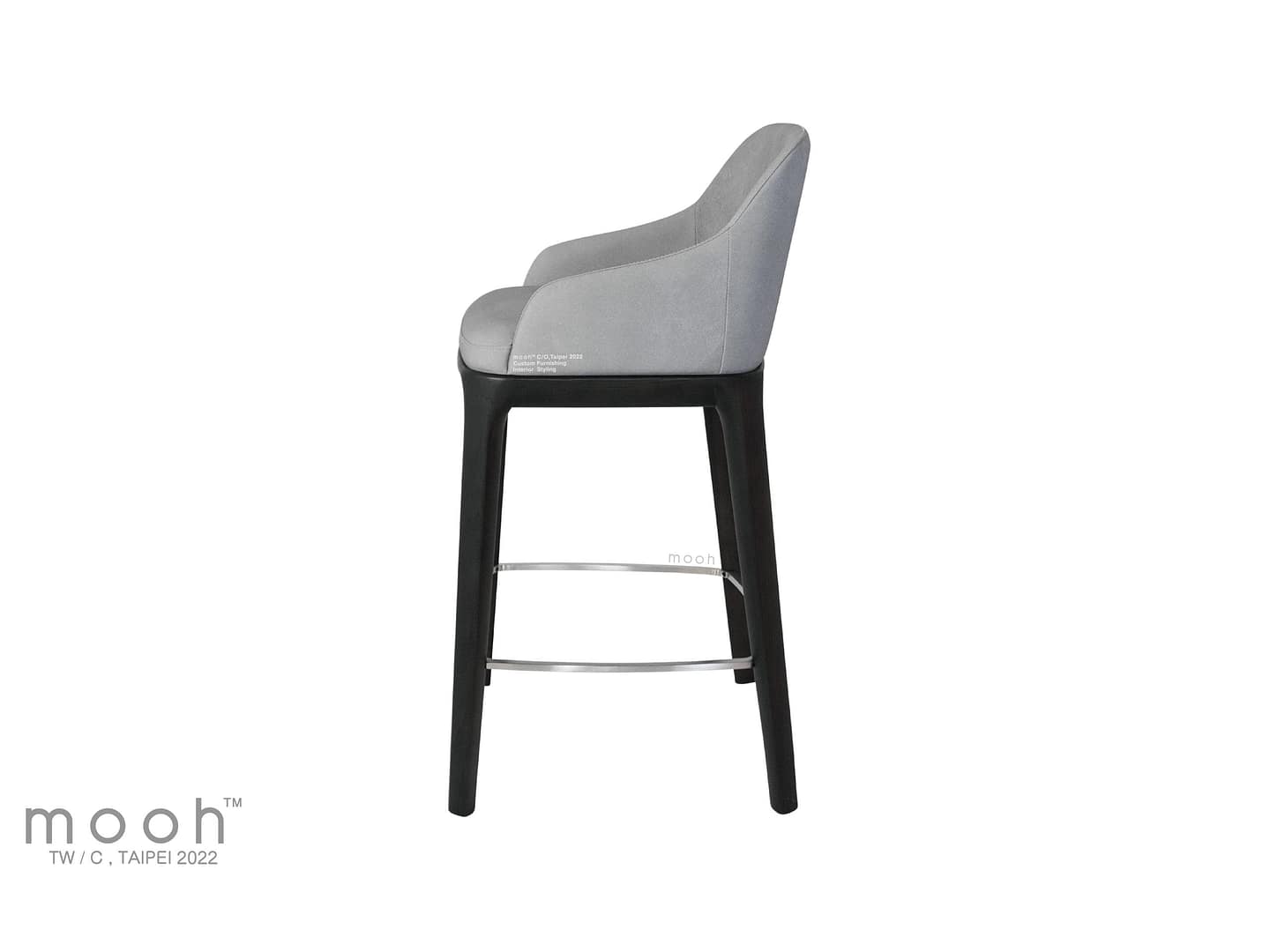 貝莎｜吧檯椅｜mooh Living 流行設計家具・墨禾製作