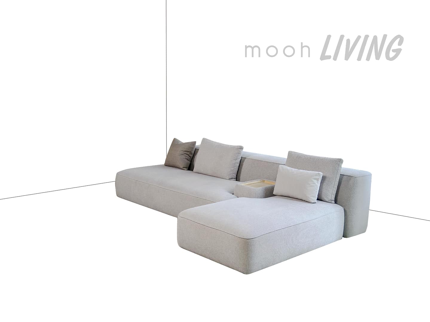 佛林斯 │ L型沙發 - mooh Living．墨禾製作
