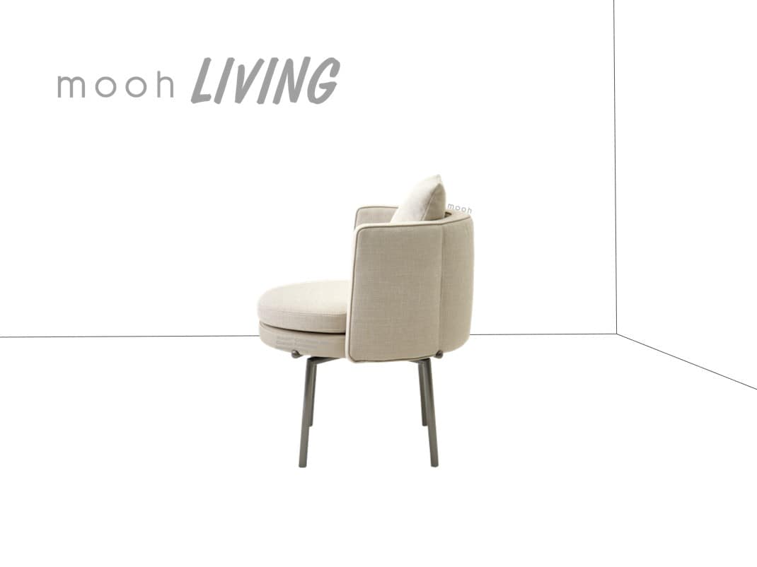 凱米｜扶手餐椅｜mooh Living 流行設計家具・墨禾製作