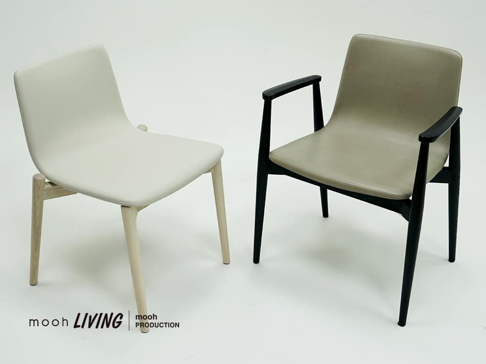 洛美｜無扶手餐椅｜mooh Living 流行設計家具・墨禾製作