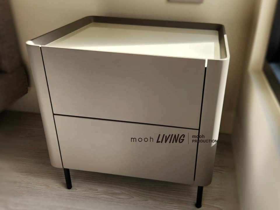 柏格｜床頭櫃｜mooh Living 流行設計家具・墨禾製作