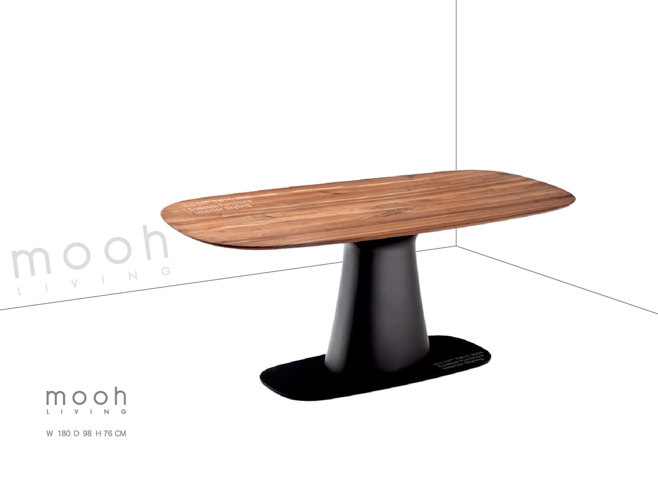 拉爾｜餐桌｜mooh Living 流行設計家具・墨禾製作