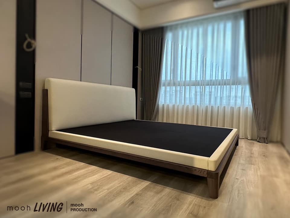 班斯科 │ 雙人床架 - mooh Living．墨禾製作