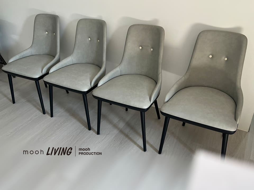 庫爾｜無扶手餐椅｜mooh Living 流行設計家具・墨禾製作