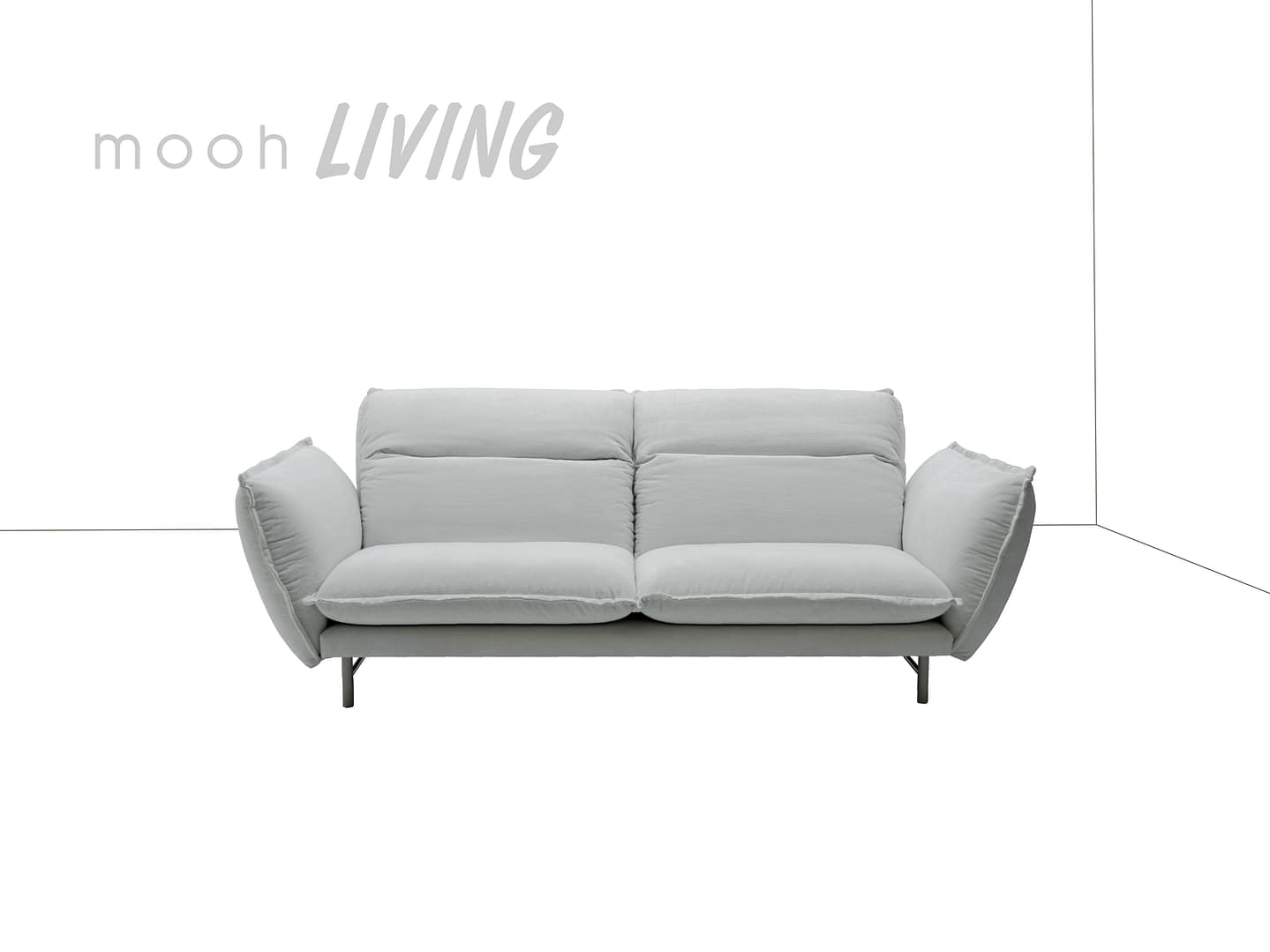 莫爾 │ 三人沙發 - mooh Living．墨禾製作