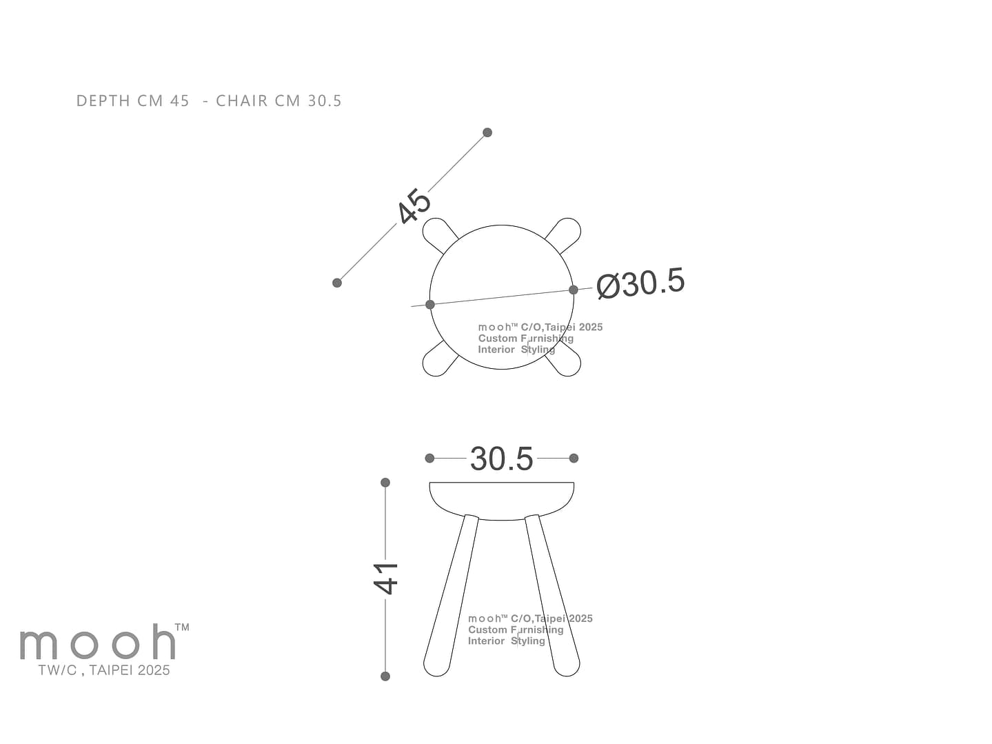 拉菲｜椅凳｜mooh Living 流行設計家具・墨禾製作