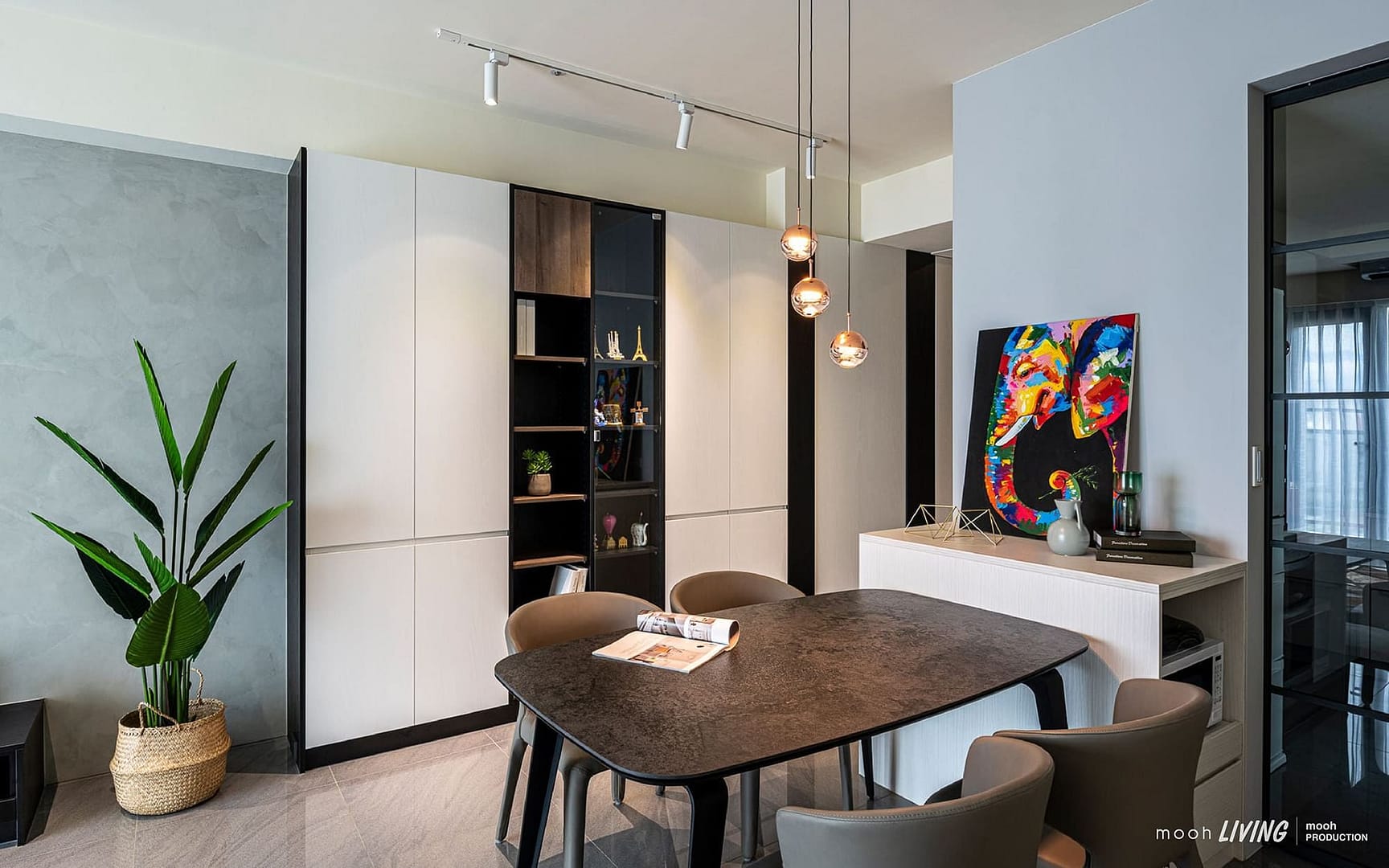 伯斯(薄板)｜餐桌｜mooh Living 流行設計家具・墨禾製作