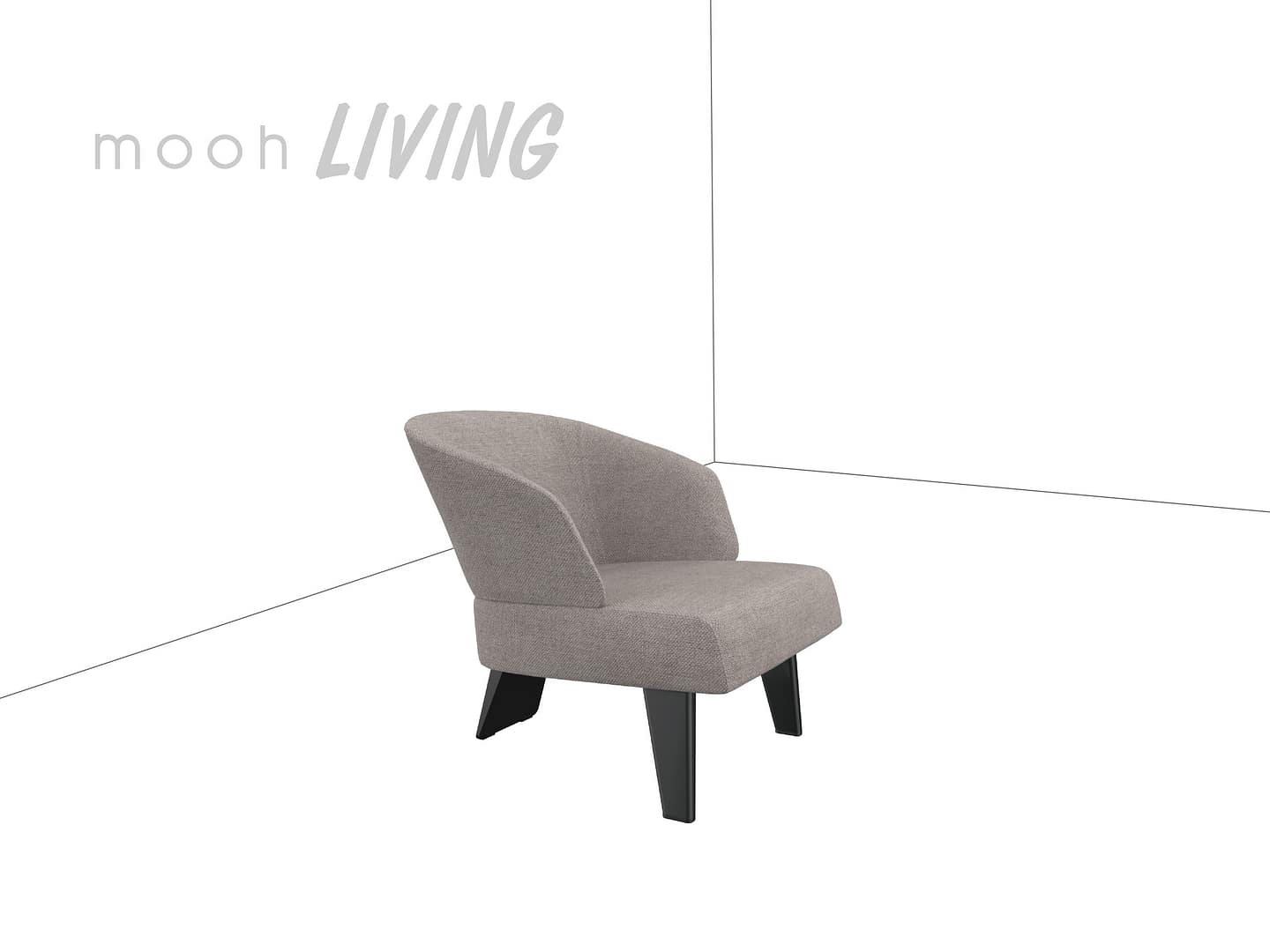 伯爾茲 │ 單人沙發 - mooh Living．墨禾製作
