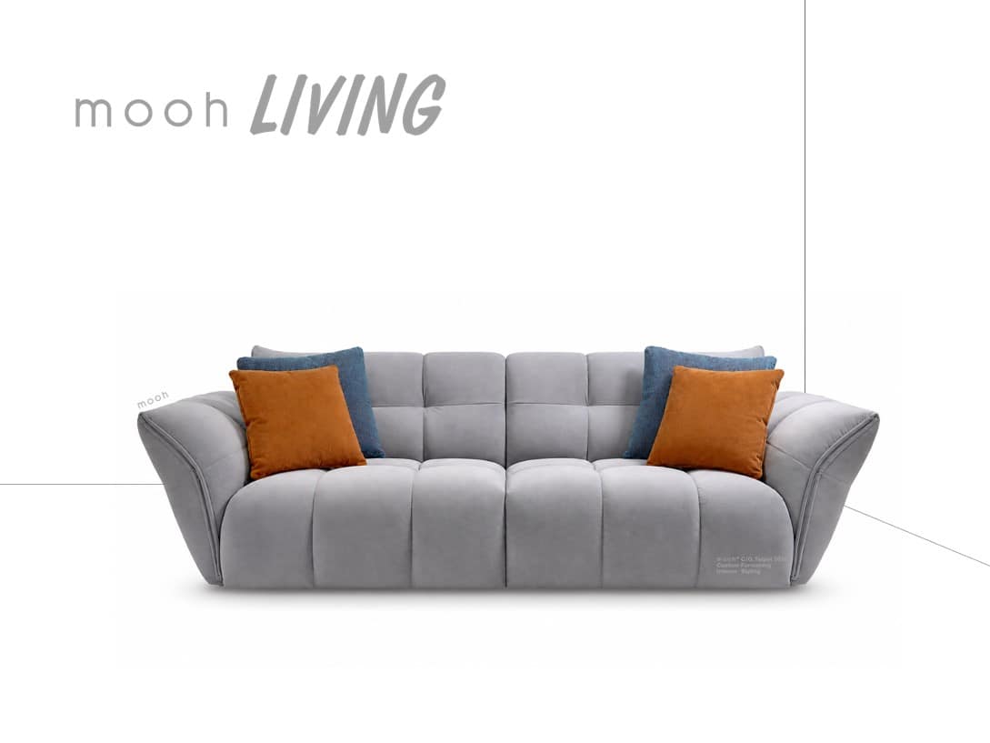 波隆 │ 三人沙發 - mooh Living．墨禾製作