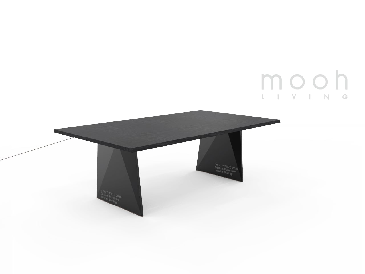 卡特｜餐桌｜mooh Living 流行設計家具・墨禾製作