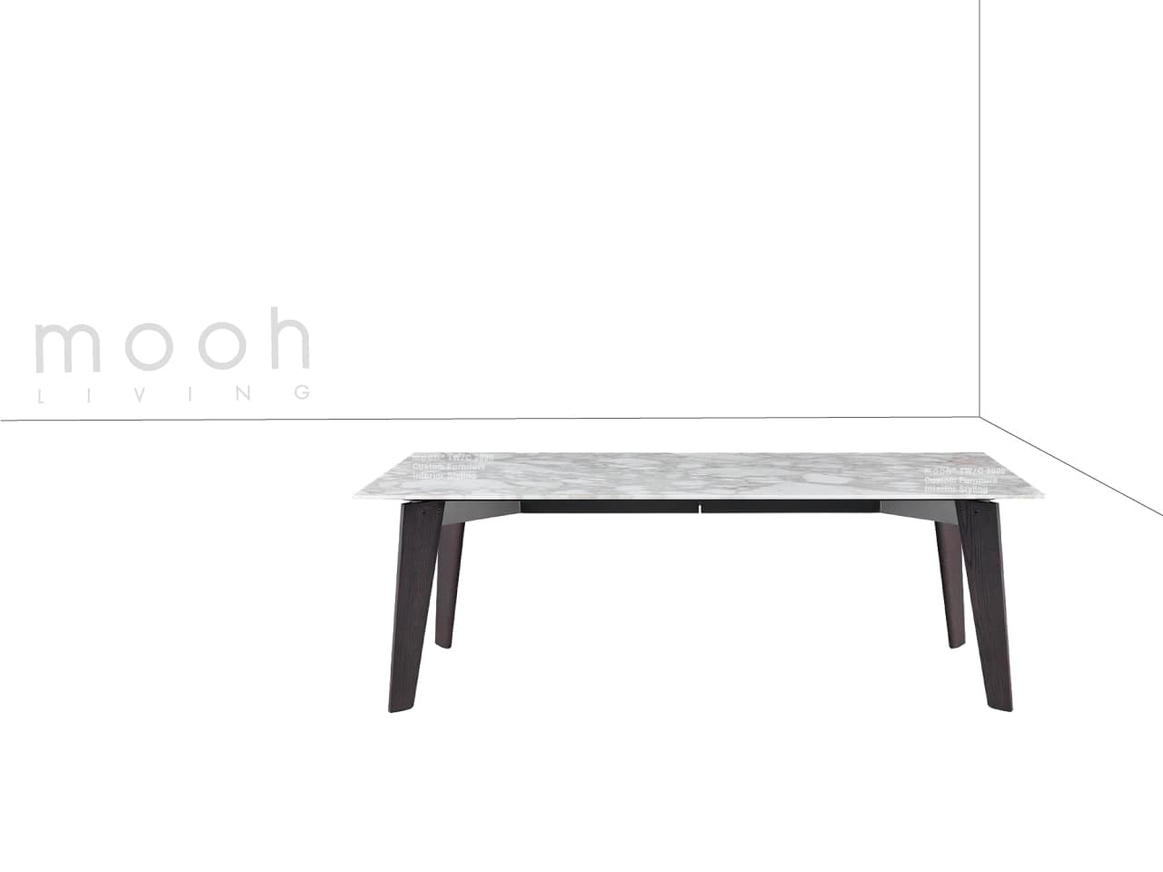 羅斯｜餐桌｜mooh Living 流行設計家具・墨禾製作