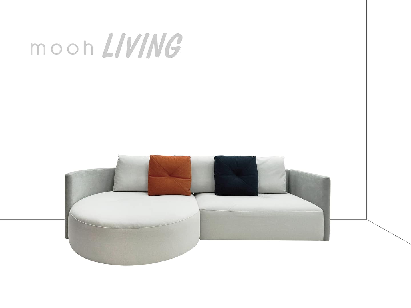 迪亞 │ L型沙發 - mooh Living．墨禾製作
