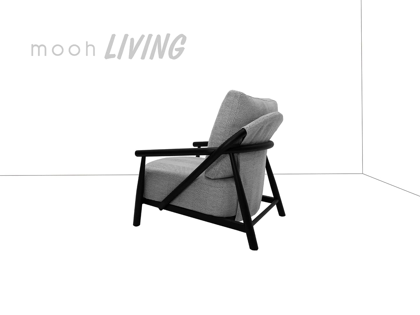 吉利亞 │ 單人沙發 - mooh Living．墨禾製作