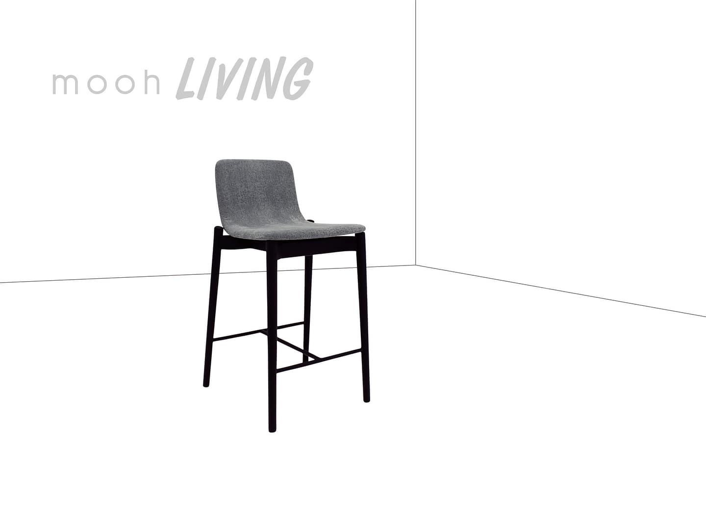 朱古｜吧檯椅｜mooh Living 流行設計家具・墨禾製作