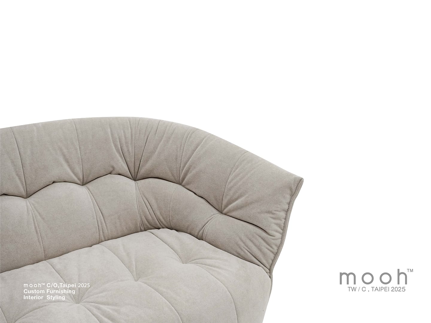 洛米 │ 三人沙發 - mooh Living．墨禾製作