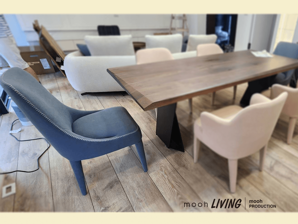艾希｜無扶手餐椅｜mooh Living 流行設計家具・墨禾製作
