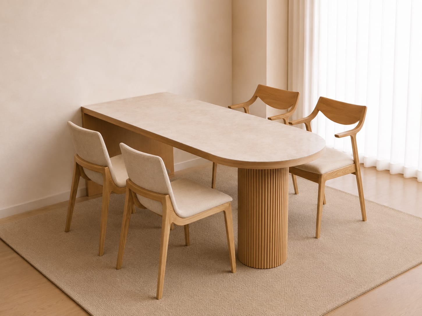 伊萊｜餐桌｜mooh Living 流行設計家具・墨禾製作