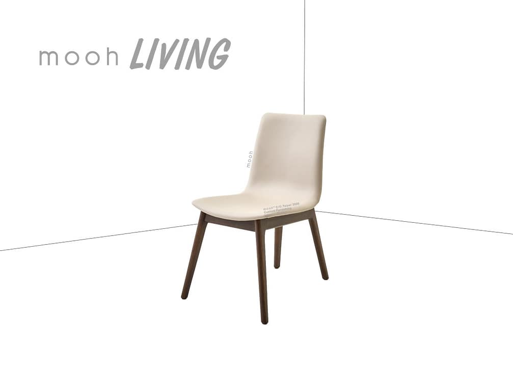 尼克｜無扶手餐椅｜mooh Living 流行設計家具・墨禾製作