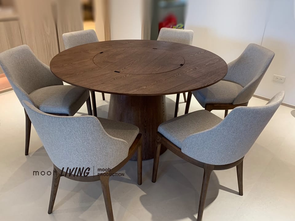 德萊蒙｜無扶手餐椅｜mooh Living 流行設計家具・墨禾製作