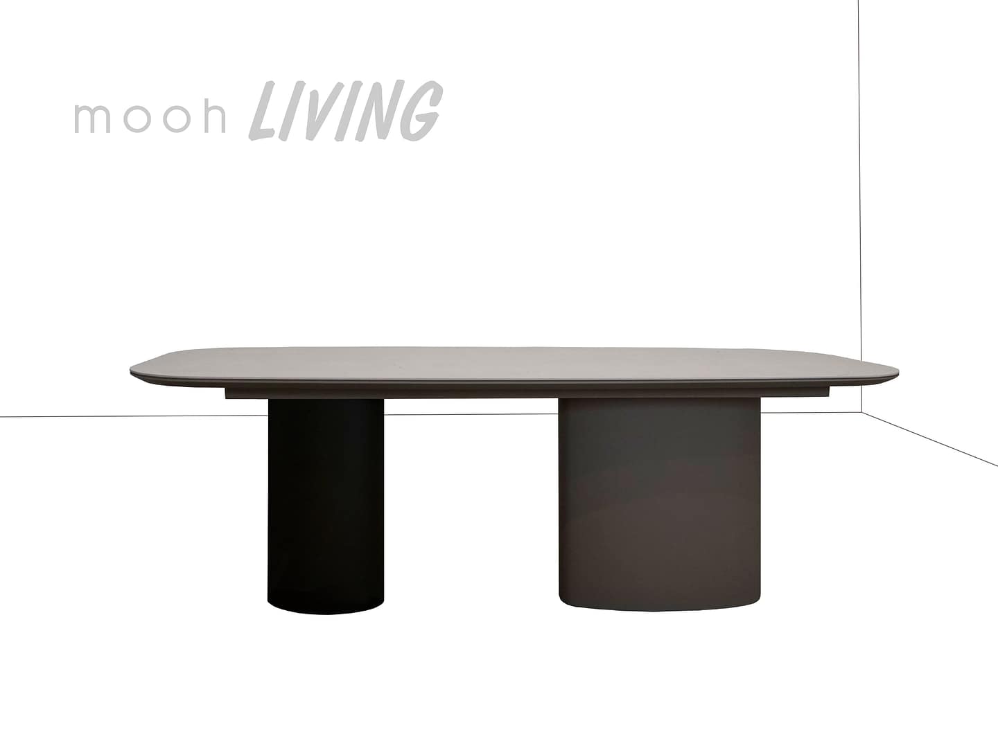 麥爾斯｜餐桌｜mooh Living 流行設計家具・墨禾製作