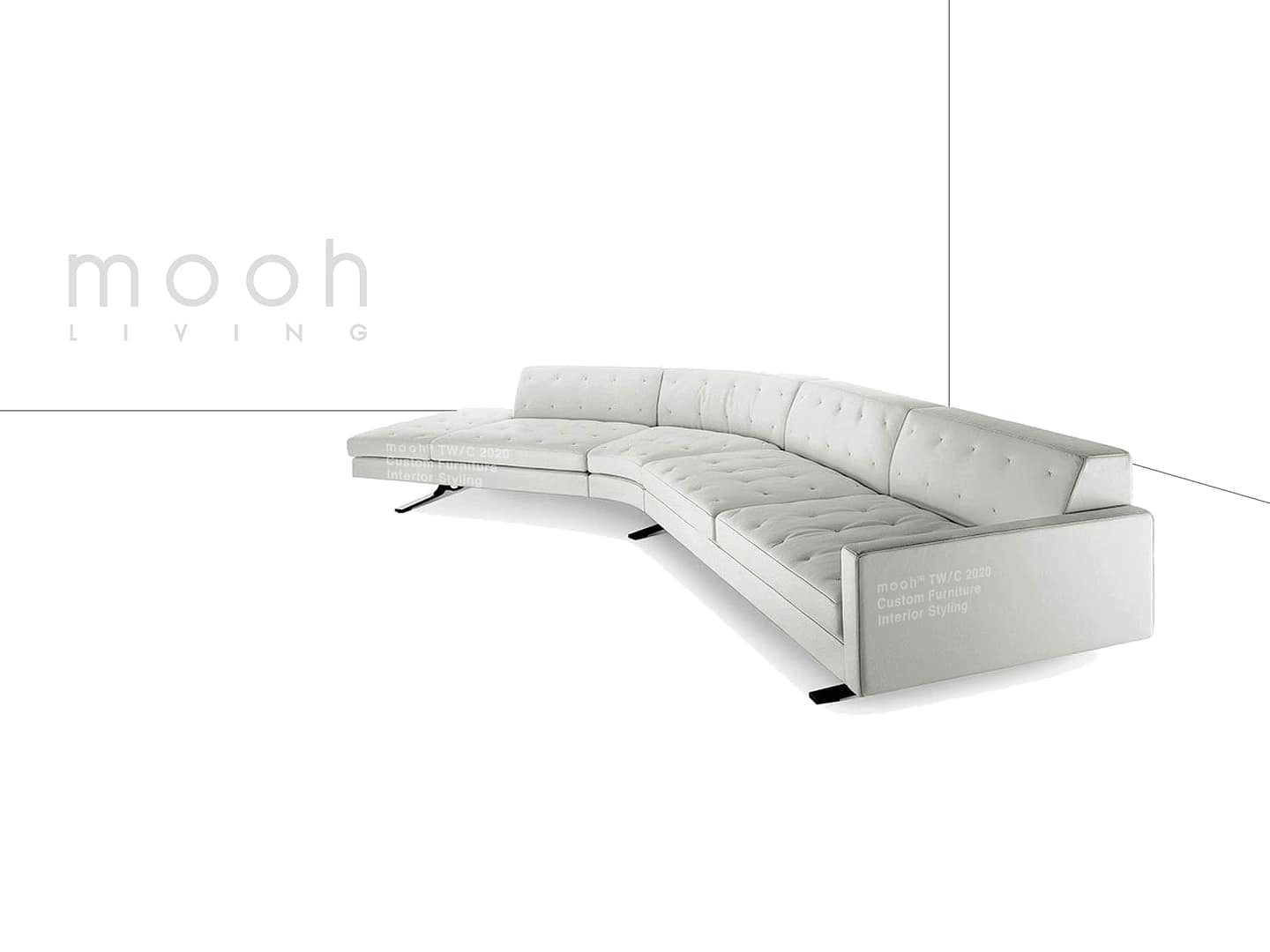 康拉德 │ L型沙發 - mooh Living．墨禾製作