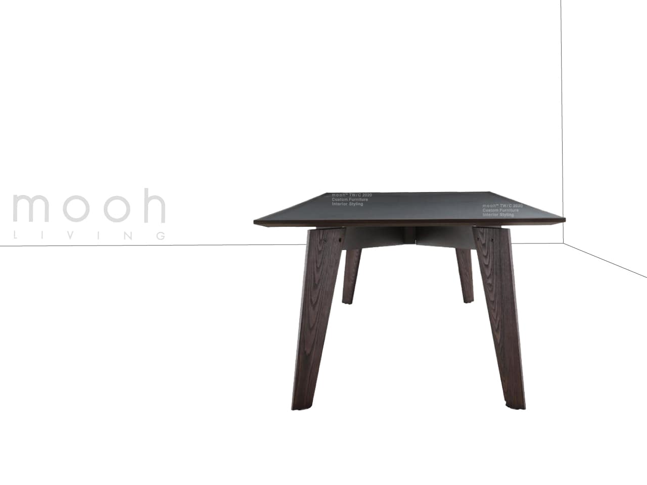 羅斯｜餐桌｜mooh Living 流行設計家具・墨禾製作