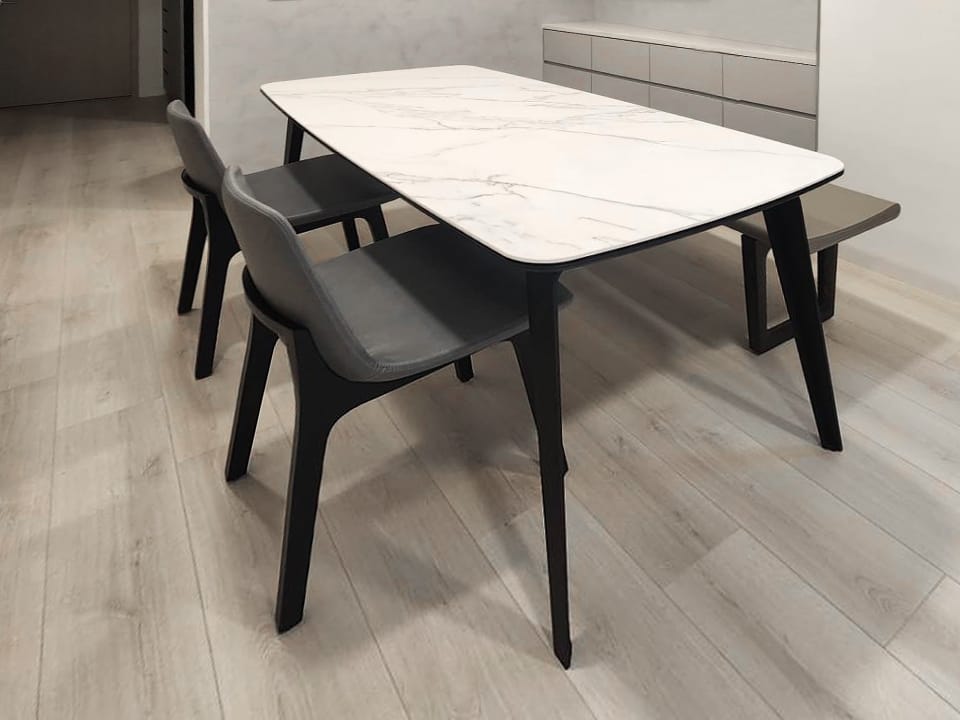 伯斯(薄板)｜餐桌｜mooh Living 流行設計家具・墨禾製作