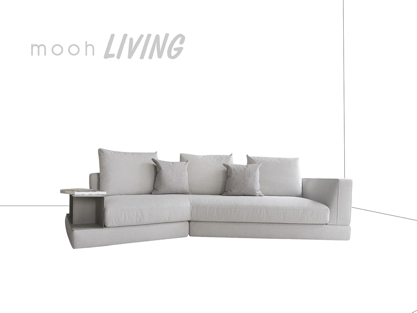 利亞 │ 海灣型沙發 - mooh Living．墨禾製作
