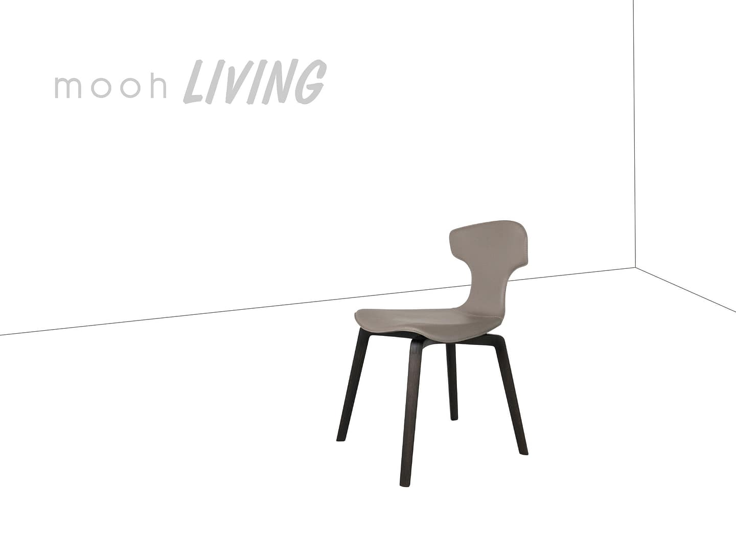 布登 I｜無扶手餐椅｜mooh Living 流行設計家具・墨禾製作