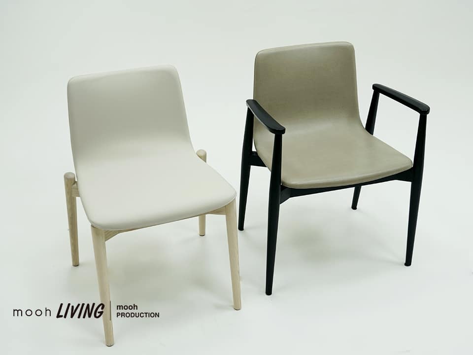洛美｜無扶手餐椅｜mooh Living 流行設計家具・墨禾製作