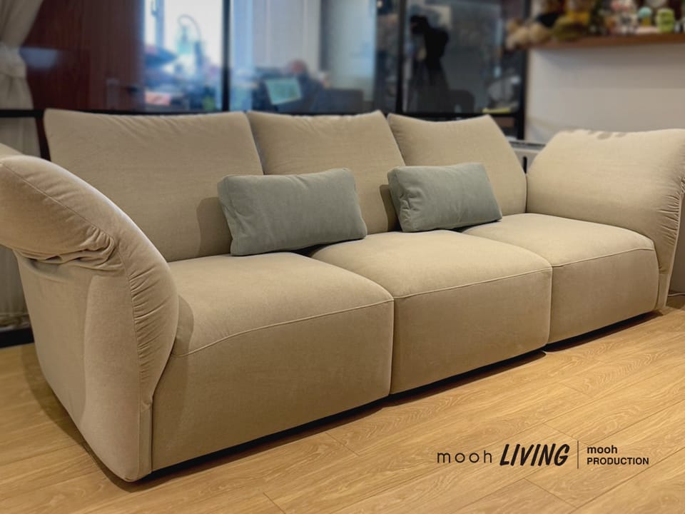 洛林 │ 三人沙發 - mooh Living．墨禾製作