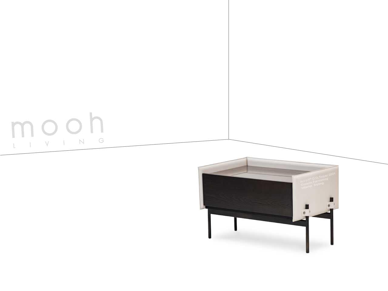 代頓｜床頭櫃｜mooh Living 流行設計家具・墨禾製作