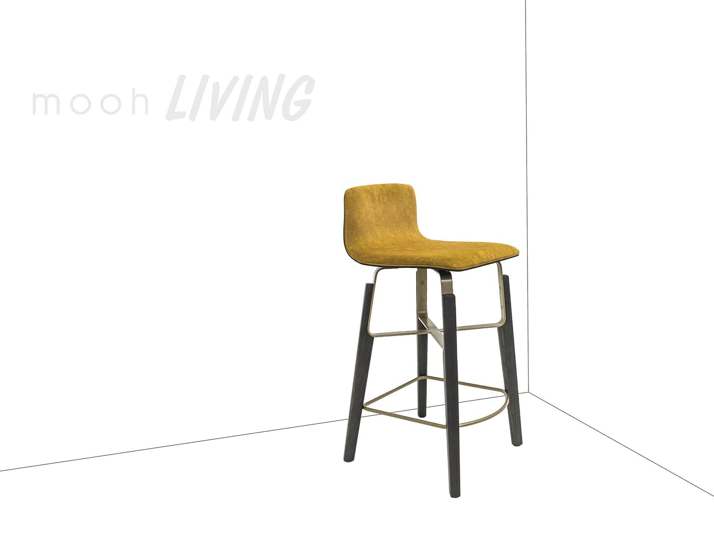 恩奇｜吧檯椅｜mooh Living 流行設計家具・墨禾製作