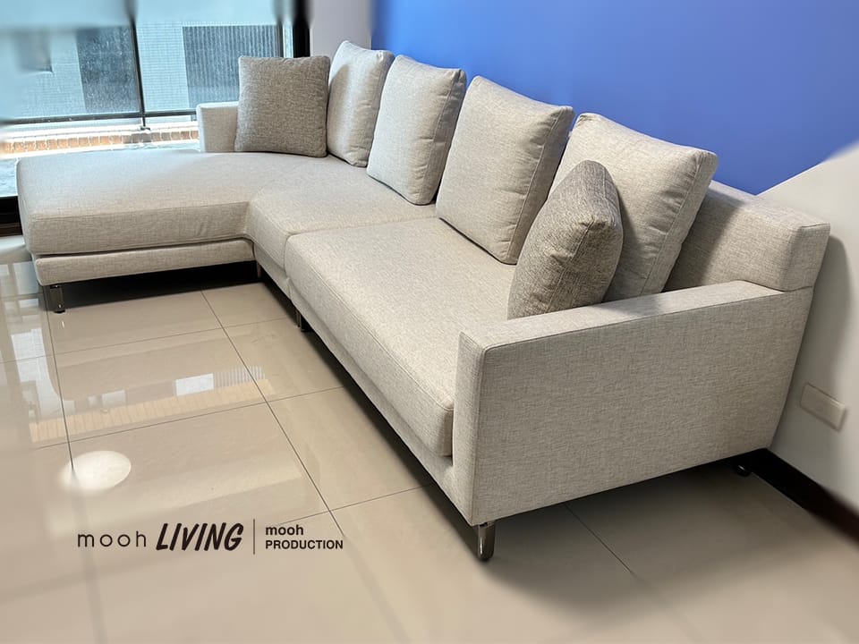 諾曼 │ L型沙發 - mooh Living．墨禾製作