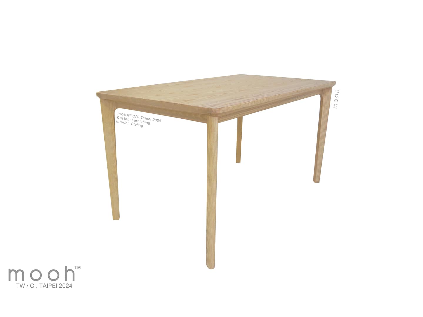 多里｜餐桌｜mooh Living 流行設計家具・墨禾製作