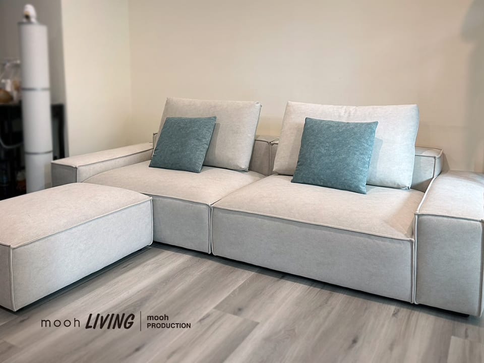 ［mooh select］馬蒂尼 │ 三人沙發 - mooh Living．墨禾製作