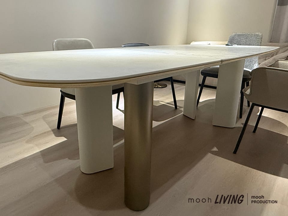 萊納｜餐桌｜mooh Living 流行設計家具・墨禾製作