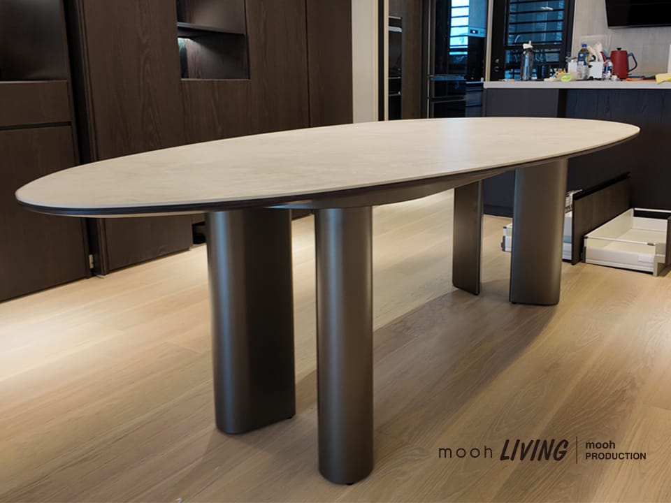 萊納｜餐桌｜mooh Living 流行設計家具・墨禾製作