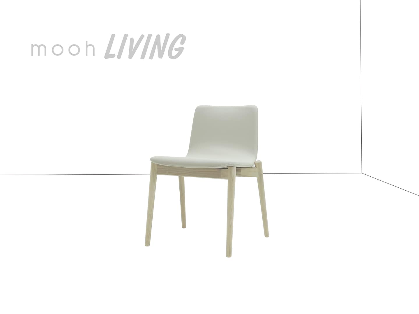 洛美｜無扶手餐椅｜mooh Living 流行設計家具・墨禾製作