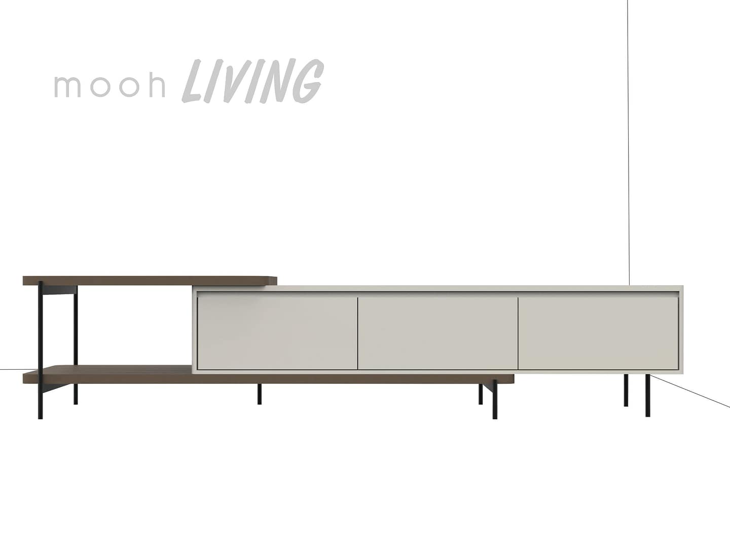 瓦特｜餐櫃｜mooh Living 流行設計家具・墨禾製作