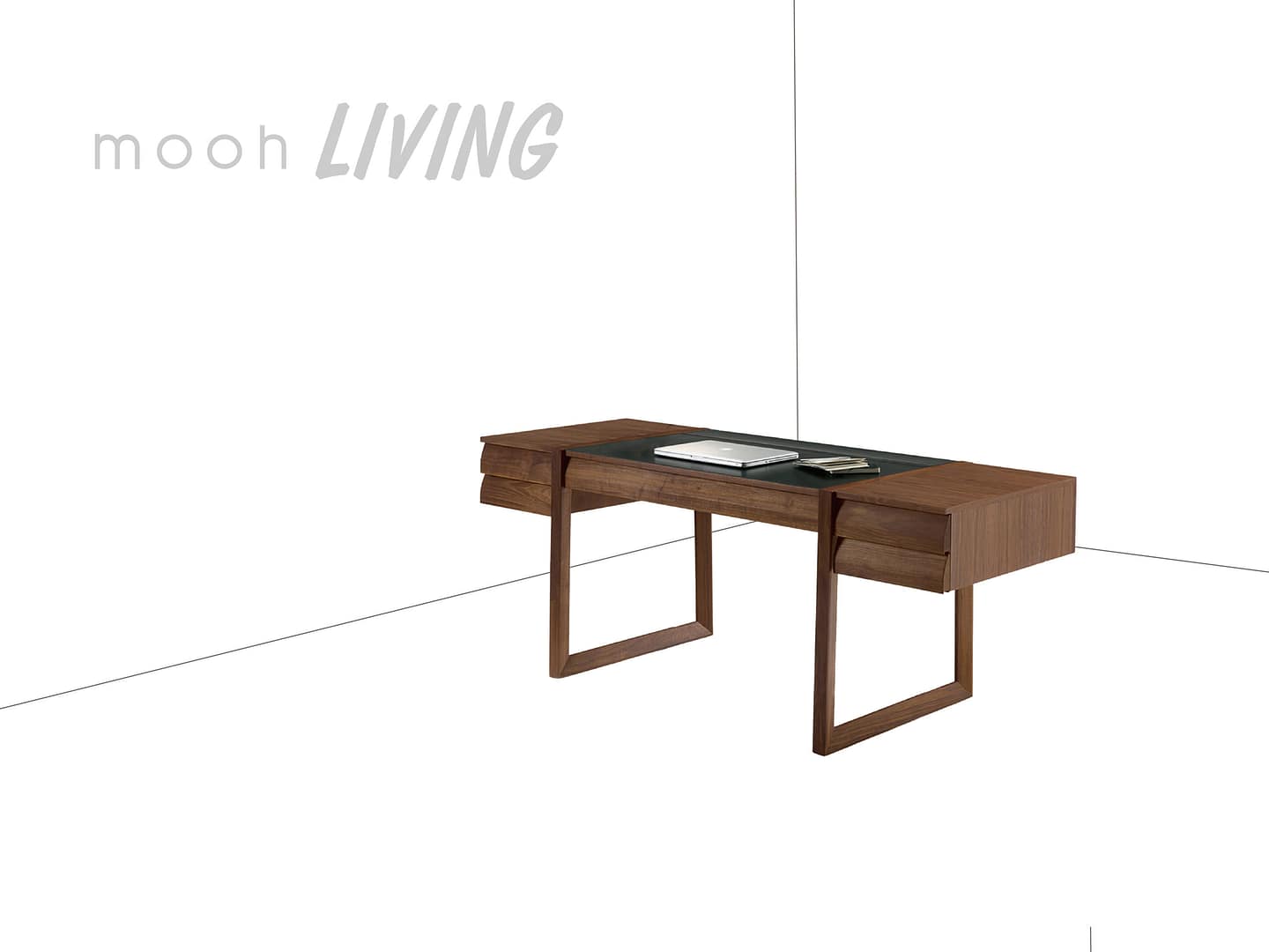 貝魯姆｜書桌｜mooh Living 流行設計家具・墨禾製作