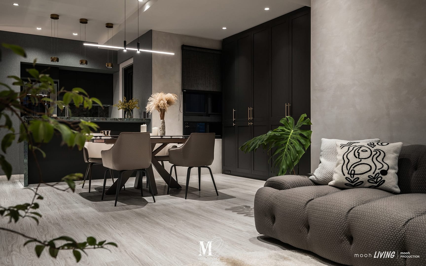 ［mooh select］海沃 2.0 │ 三人沙發 - mooh Living．墨禾製作