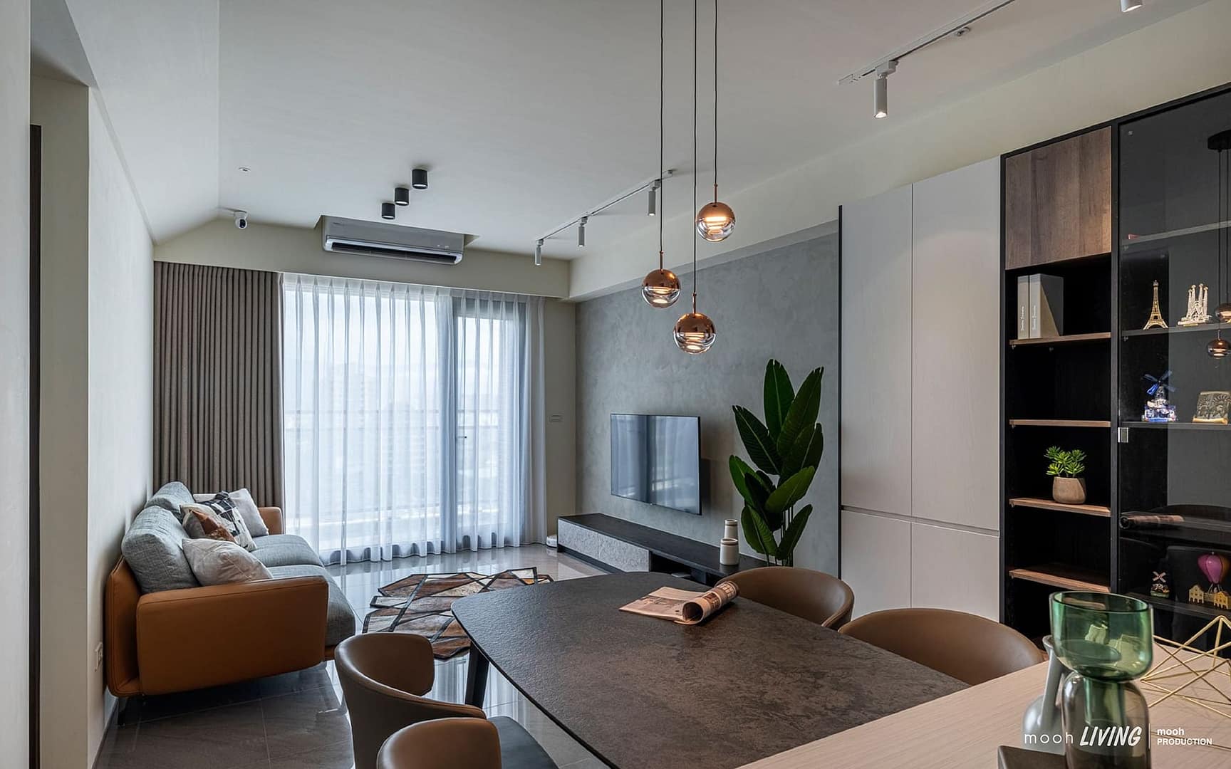 伯斯(薄板)｜餐桌｜mooh Living 流行設計家具・墨禾製作