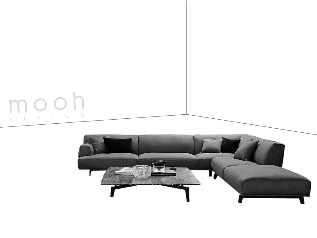 霍克松 I L型沙發｜L型沙發｜mooh Living 流行設計家具・墨禾製作