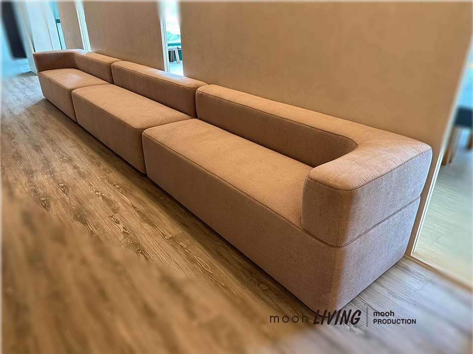 柯美 │ 一字型沙發 - mooh Living．墨禾製作